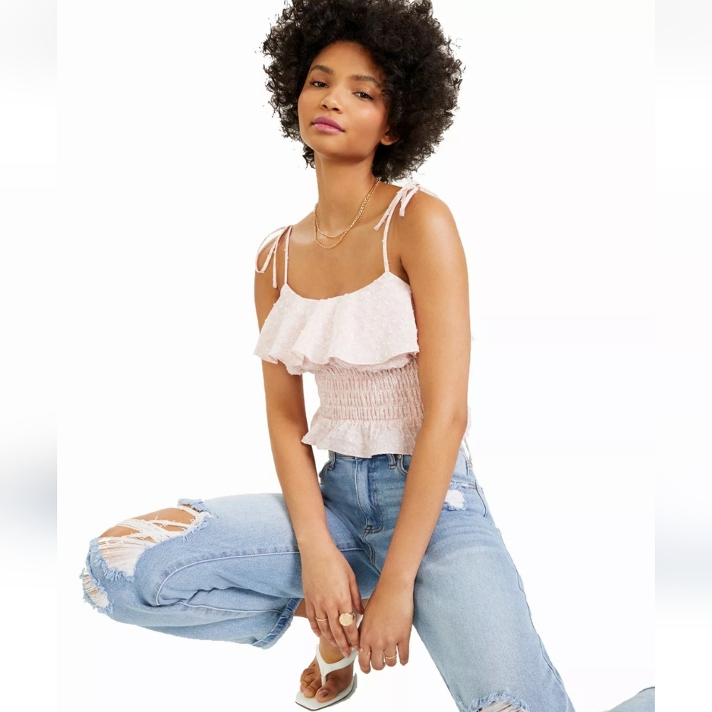 LEYDEN TIE STRAP TOP 💐🥰